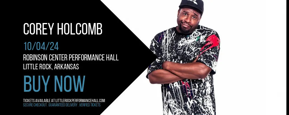 Corey Holcomb at Robinson Center Performance Hall