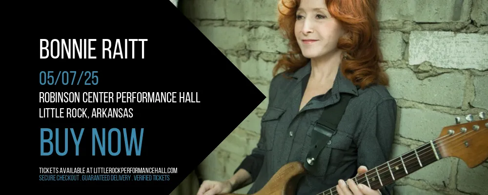 Bonnie Raitt at Robinson Center Performance Hall