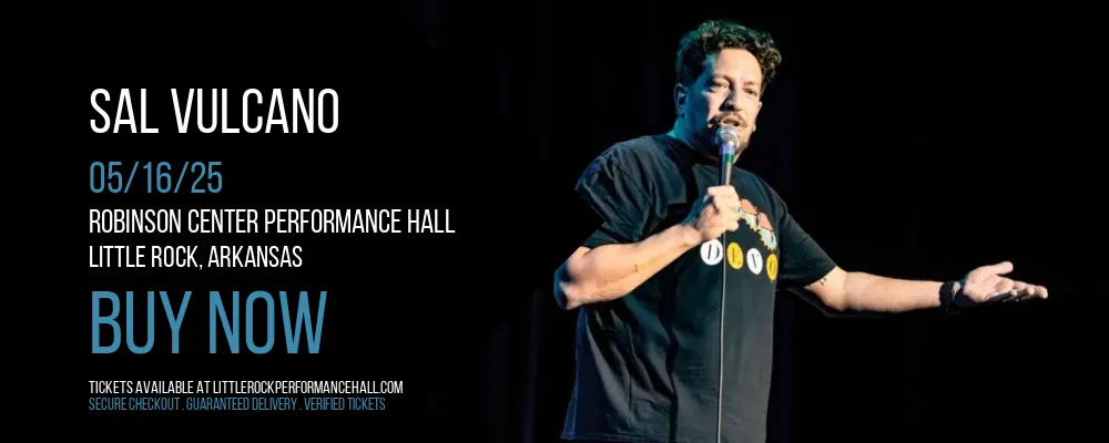 Sal Vulcano at Robinson Center Performance Hall